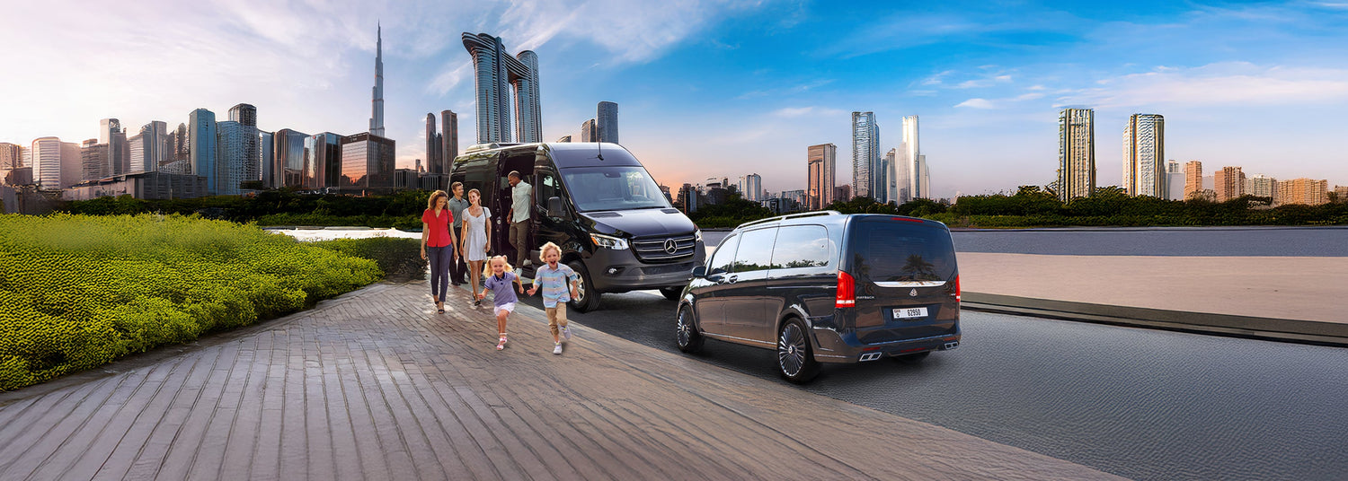 Dubai City Tours in Luxury – Explore in a Mercedes Van