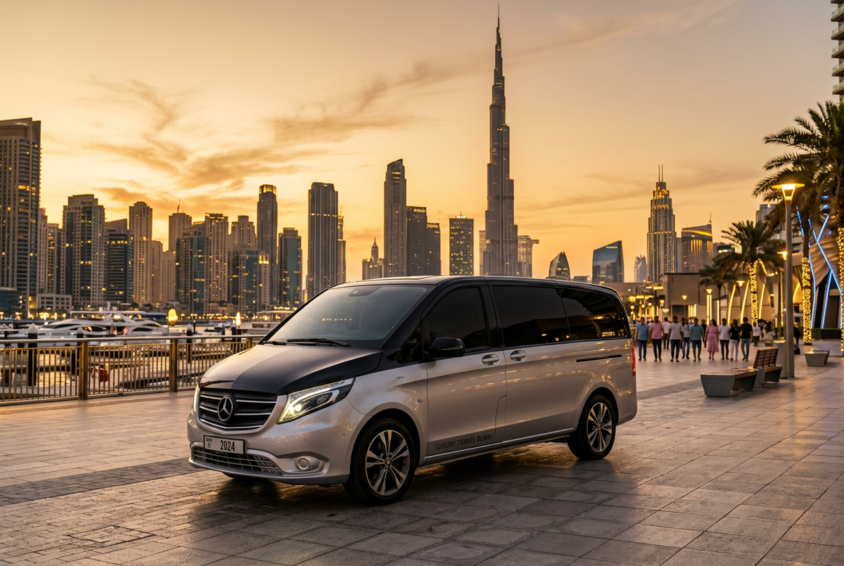 Mercedes Vito Rental Dubai for Comfortable Group Travel