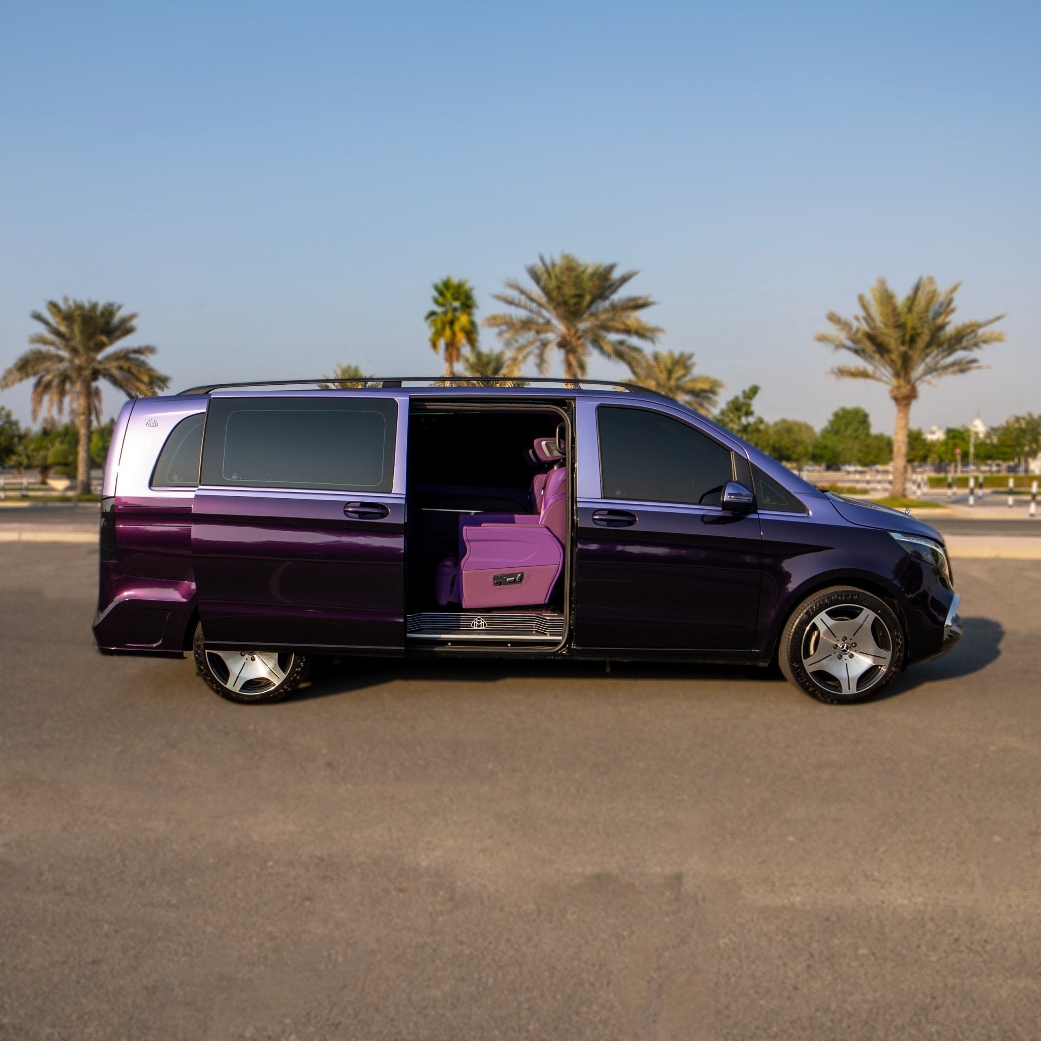 Hire Mercedes Maybach V-Class With Professional Driver in Dubai