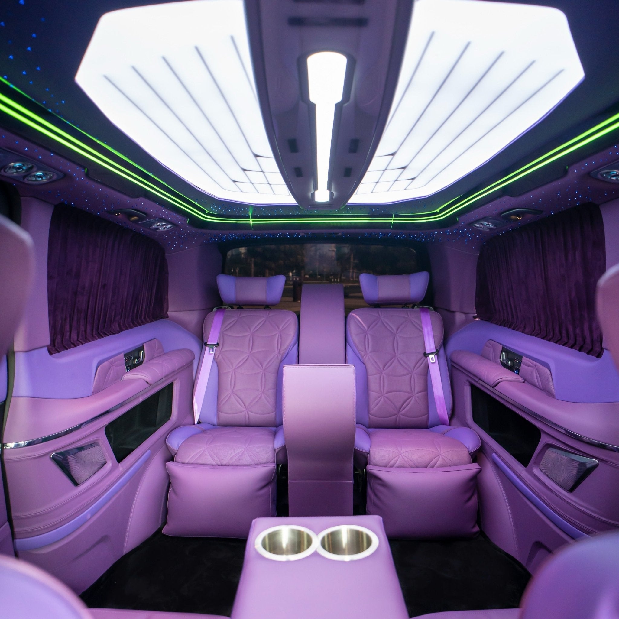 Hire Maybach Lavender V-Class in Dubai