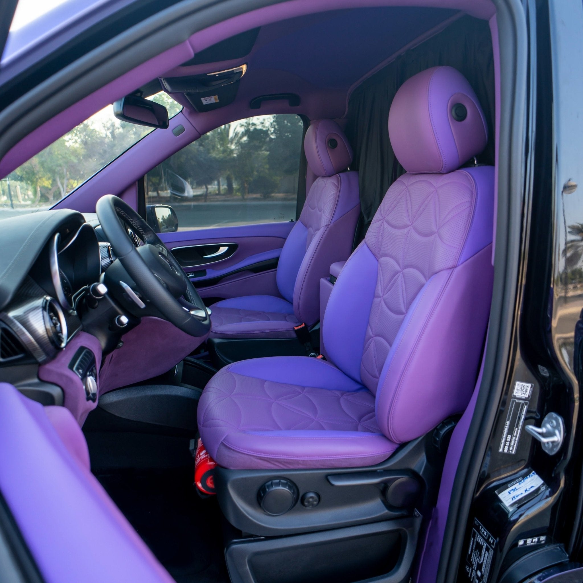 Hire Luxury Mercedes Maybach Lavender in Dubai 