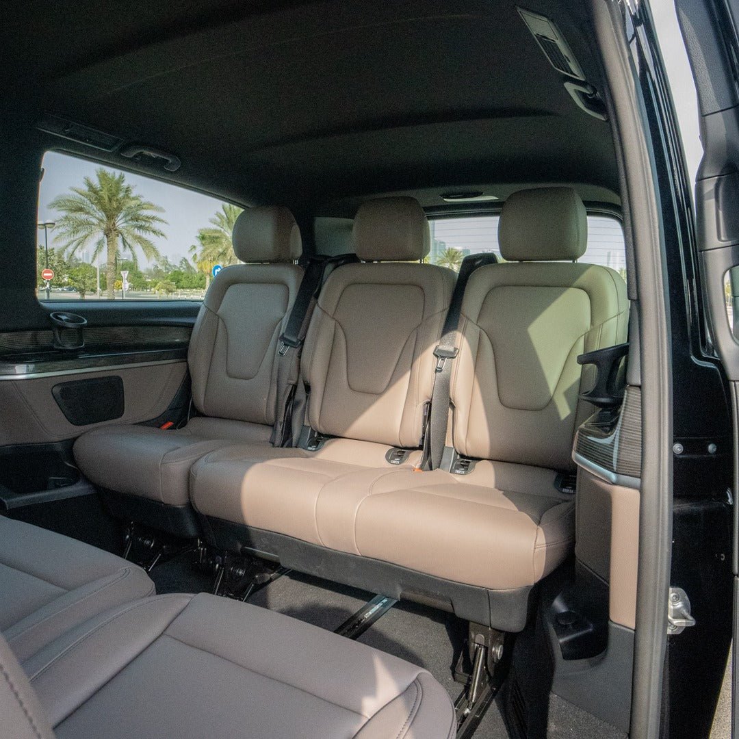 Book Mercedes V250 V-Class Van with Chauffeur for Exclusive Dubai Travel