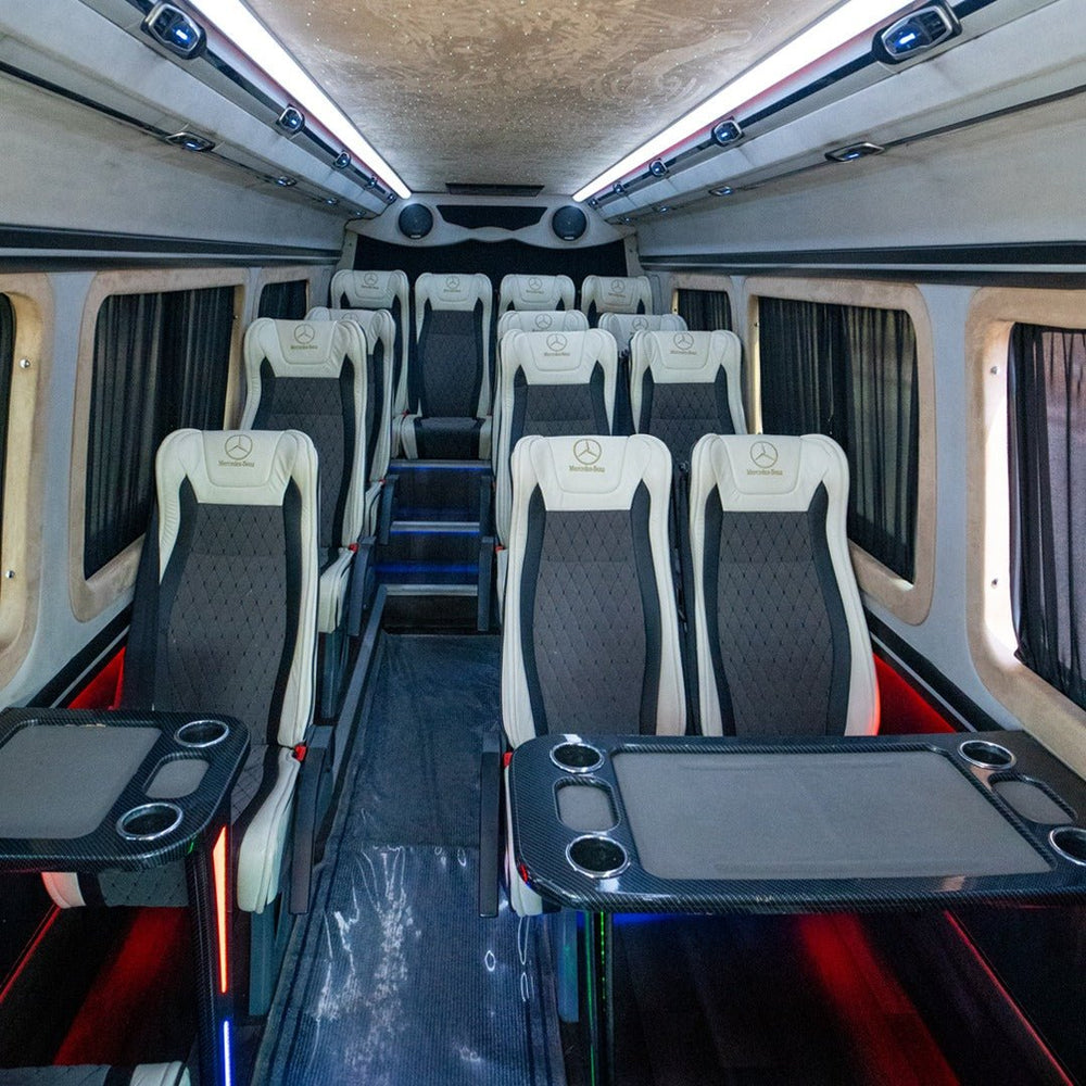 VIP Mercedes Sprinter 16 Seater Van Rental Dubai – Chauffeur Driven